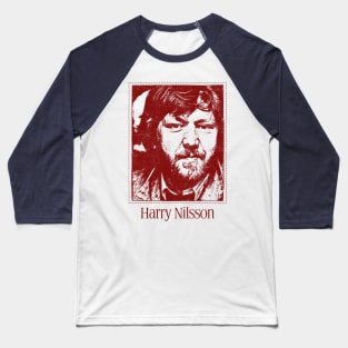 Harry Nilsson \/\/ Retro Faded Style Baseball T-Shirt